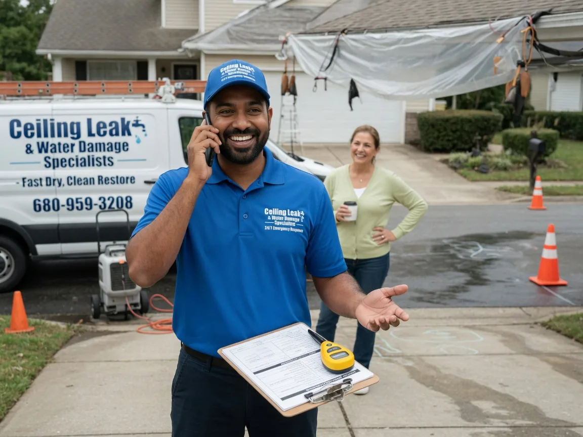 Ceiling Leak Cleanup Upper Darby, PA FAQs